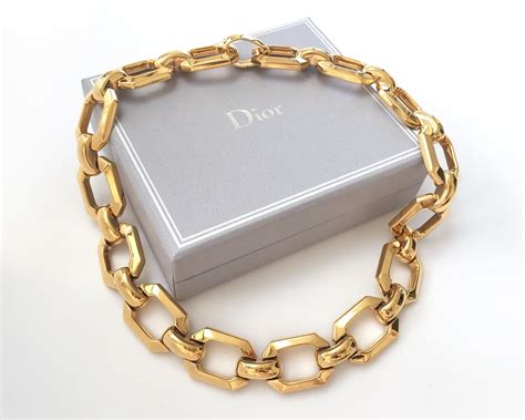 dior neck choker|genuine christian dior necklace.